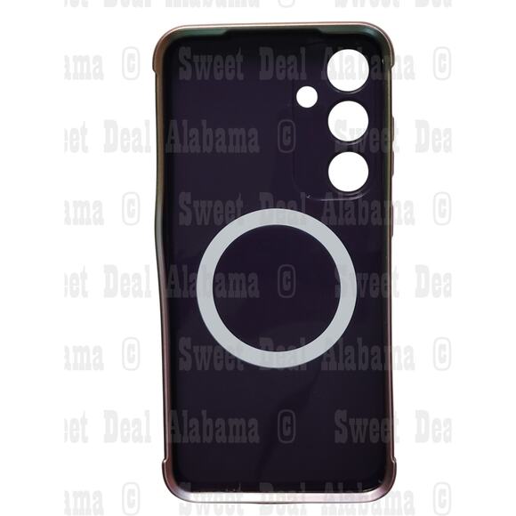 Magnetic Case - For Samsung Galaxy S24 Plus- Gradient Multi-Color, Shockproof - Picture 2 of 3